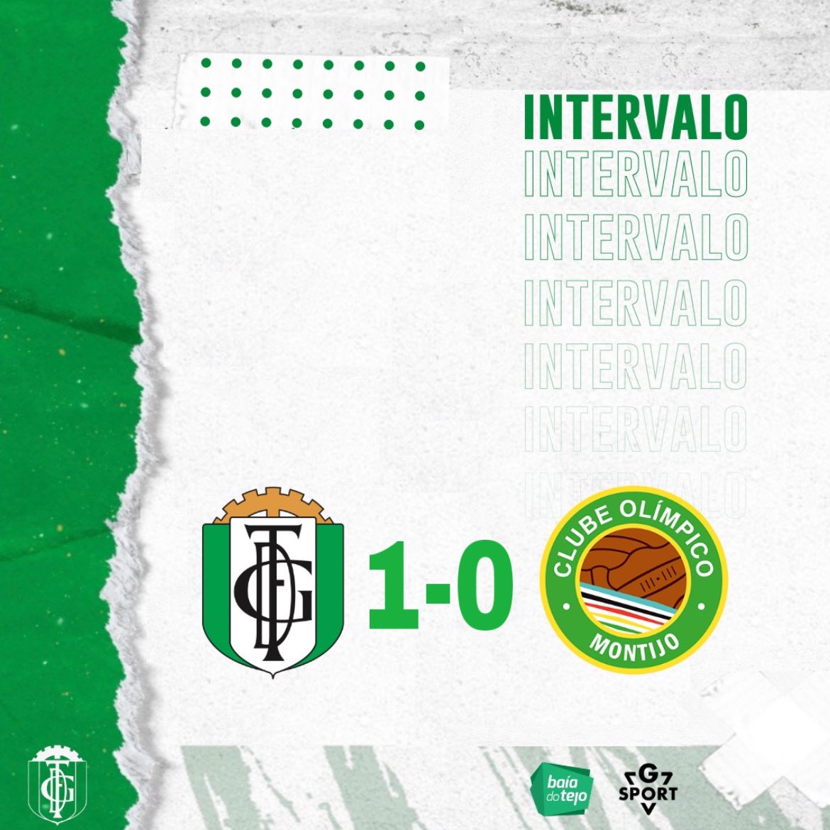 GD_Fabril's tweet photo. ⏸ | INTERVALO
GD Fabril 1-0 Olímpico Montijo
⚽️ Fred Garcia
#OfuturoComeçaAqui #GDFabril #GDFCOM https://t.co/e0W4mbMBn2