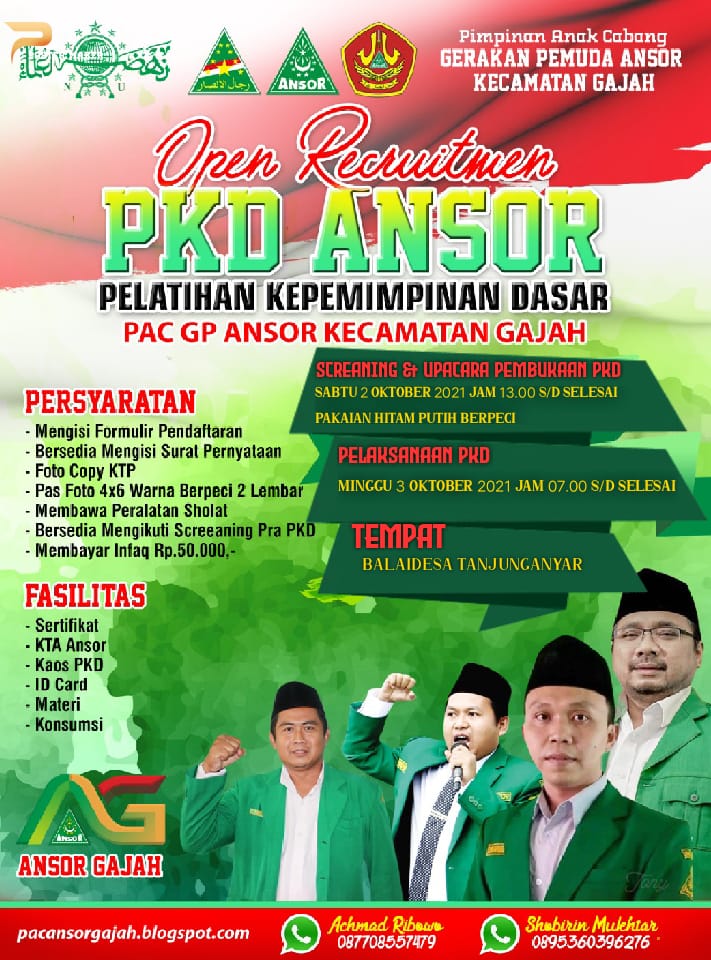 ma2nwedung's tweet photo. Setelah sabtu kemarin
PKD dilaksanakan di PAC GP Ansor Mraggen hari ini 02-03 Oktober 2021 di PAC GP Ansor Gajah yang diikuti 80 peserta di MTs Nurul Ulum 
"Terciptanya kader Ansor yang loyal, solid dan berdedikasi tinggi"
#AnsorMaju1Barisan
#AnsorBanserDemak https://t.co/8TCjGHfbM7