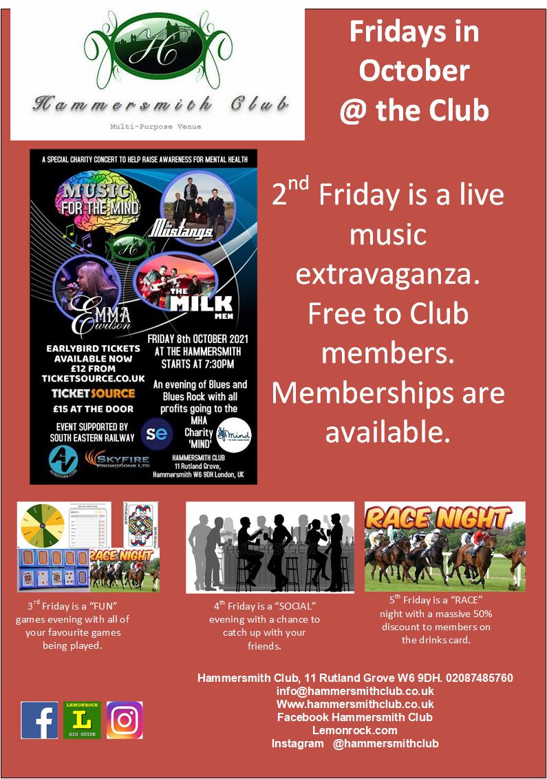 ClubHammersmith's tweet photo. Friday night entertainment https://t.co/A6Vgw025mf