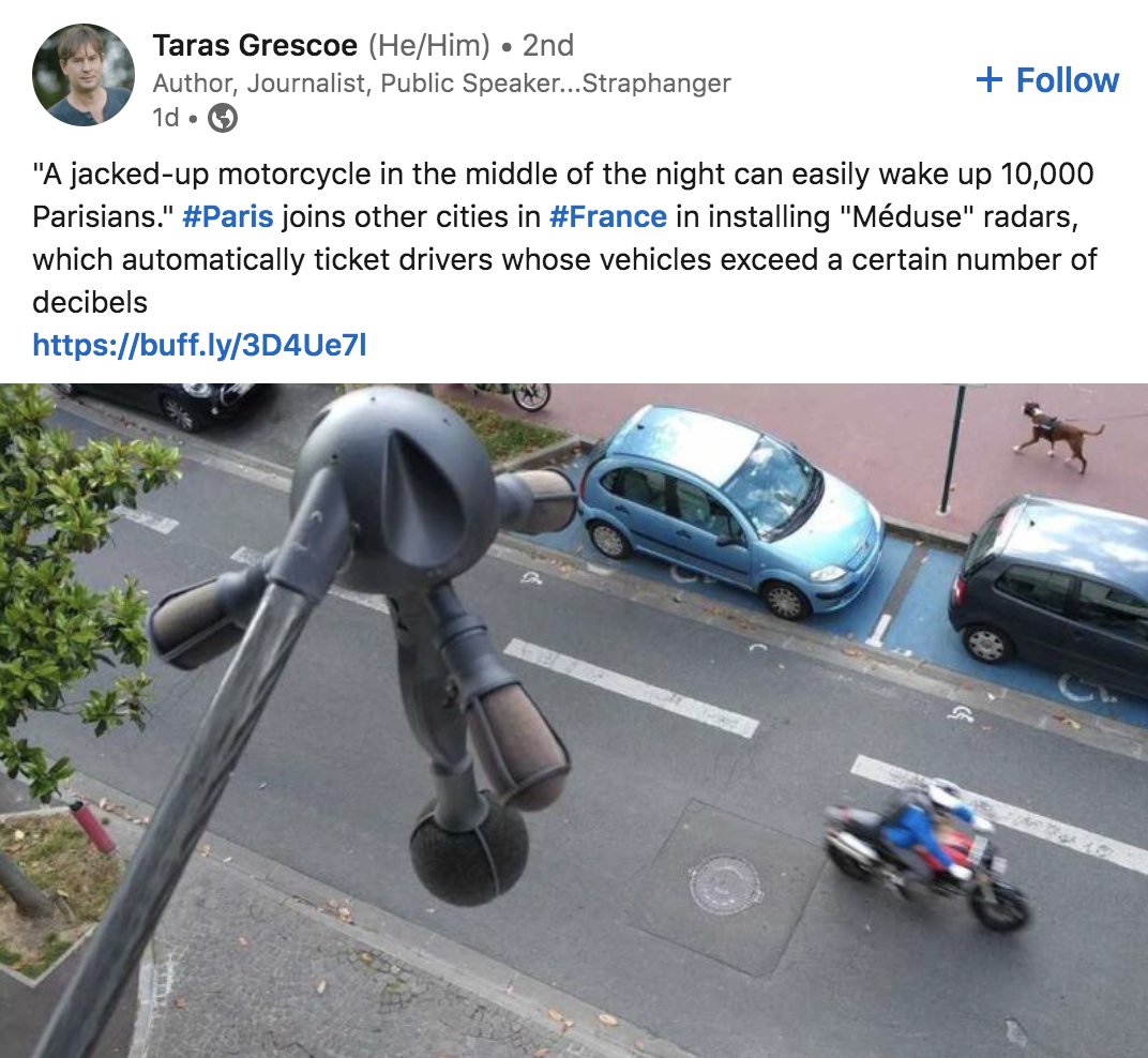 Gonna need a much stronger use case than that to set up a recording studio on a lamp post...