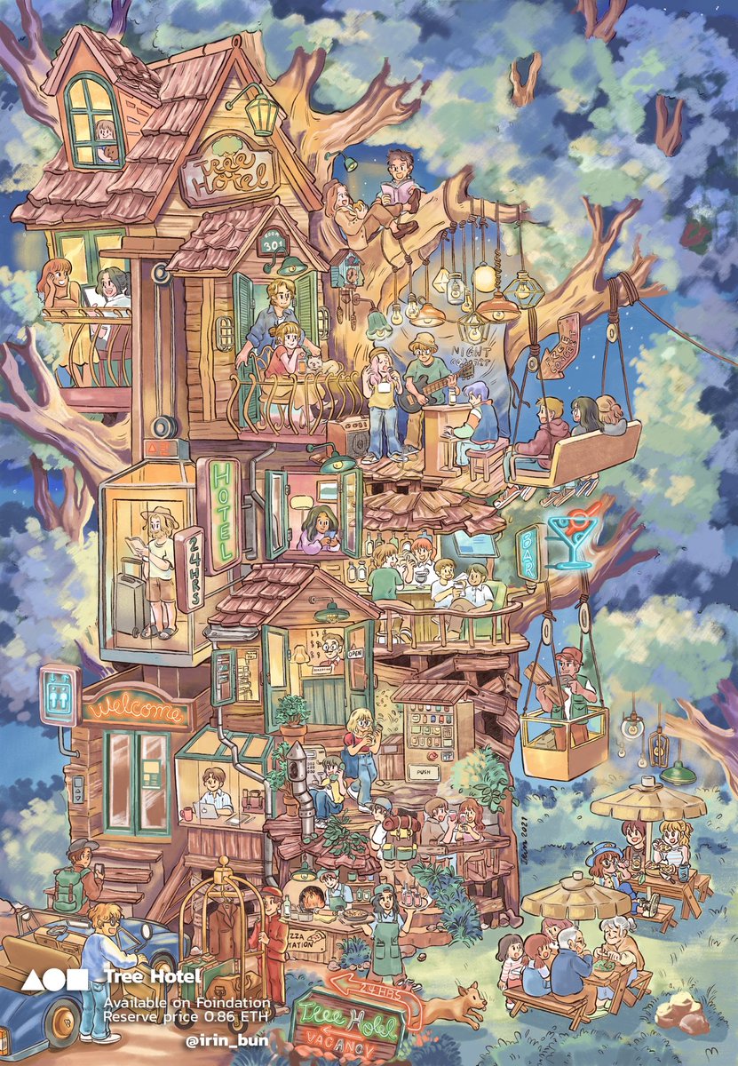 ib_bun_2's tweet photo. @withFND My second drop here

Welcome! to  Tree hotel where you can enjoy your holiday or any vacation. Leave the city life for resting.

Reserve price at 0.86 ETH

https://t.co/h1n7FM1NEB

#NFTCommunity #NFTs #nft #NFTartist #nftcollectors #nftcollector #NFTTHAILAND #NFTdrops https://t.co/YFdYBwCSkA