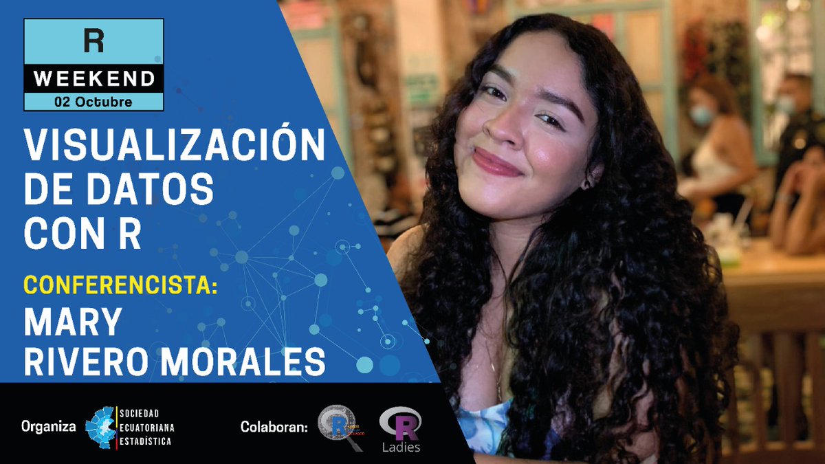 see_estadistica's tweet photo. Empieza el taller de visualización de datos con R. Con la conferencista Mary Rivero Morales

https://t.co/jPUdhukIkT

#Rweekend #3edicion #DataScience #Estadistica #RLadies https://t.co/oRXhcVqjWy