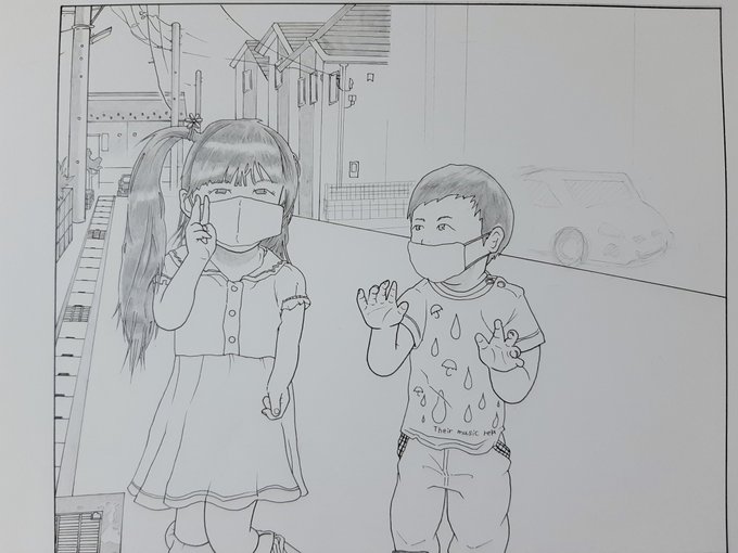 背景練習していて思うこと。
···世の中の全ての電柱よ、地面に埋まれ。

#絵描きさんと繫がりたい 
#イラスト
#イラスト好きさんと繋がりたい 
#イラスト練習中 