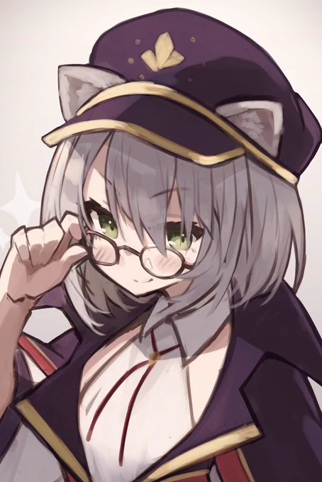メガネおばあちゃん  #ミストレ版深夜のお絵かき一本勝負 