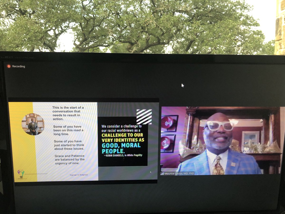 It’s Saturday morning and my brain has been fed by thought-provoking ⁦<a href="/docmosho/">Dr. Maurice Sholas</a>⁩ on Diversity, Equity and Inclusion! Knowledge and awareness is first step then understanding how you can make a difference.