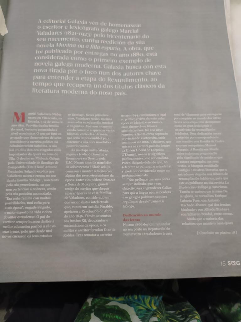PilarVilaboi's tweet photo. Hoxe, no Sermos Galiza unha entrevista de Xosé Barros a @pepinsalgado. Deixo a primeira parte por se queredes lelo 🙃🙃 https://t.co/Uns7nwngl2