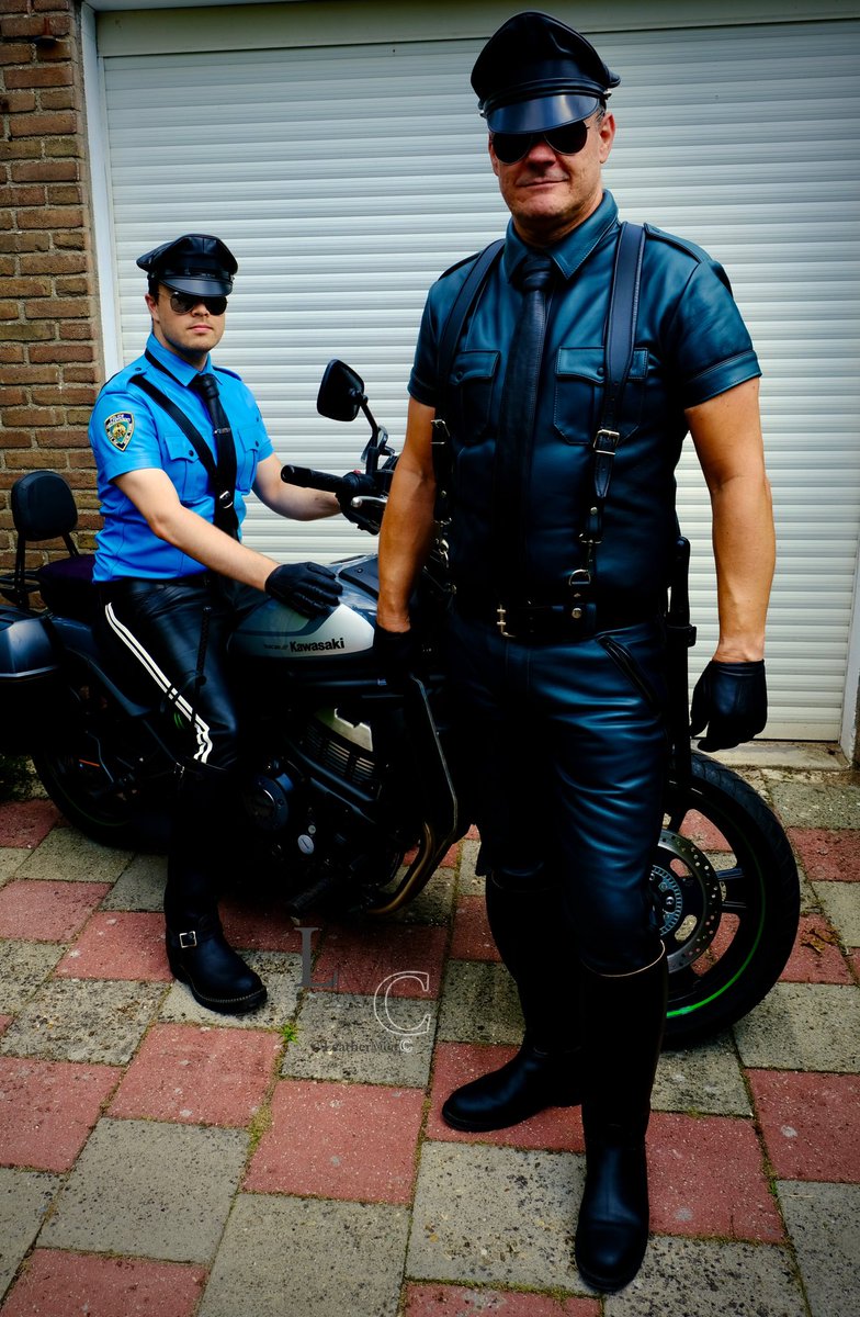 Quality time with my leather dad <a href="/LeatherDennisNL/">Leather Dennis</a>