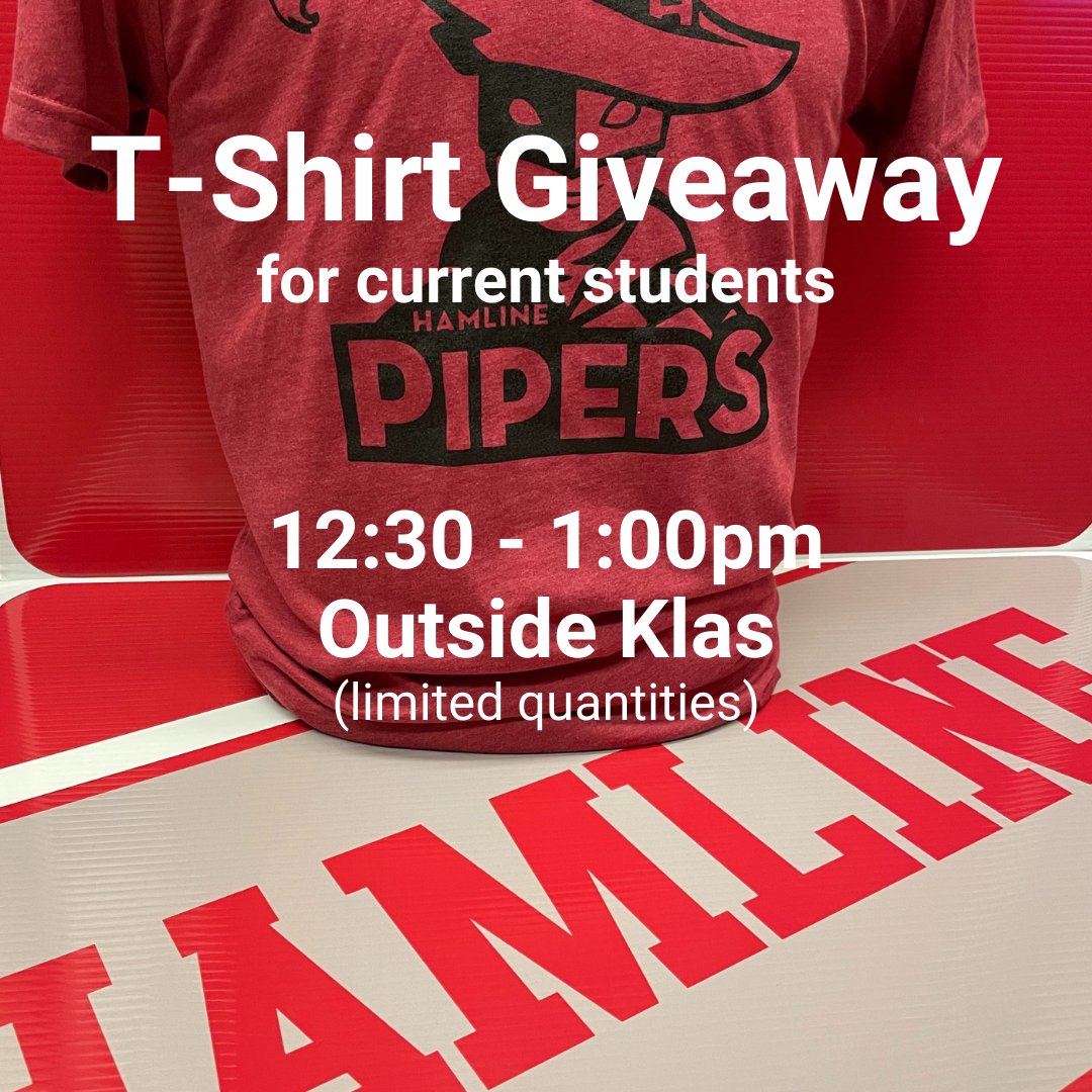 HUCampusRec's tweet photo. Tshirt giveaway today! For current students, sizes and quantity are limited so get there early! https://t.co/hoIHLd9qcZ
