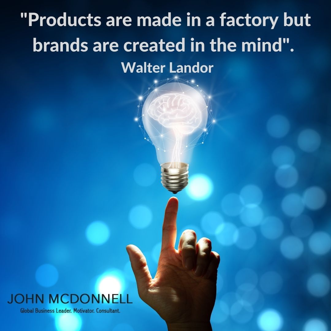 McDonnellSpeaks's tweet photo. People ""fall in love"" with brands, trust them and believe in their superiority. Fans of a certain brand are loyal to it, they will continue to trust the brand even if it is not the best or the cheapest in the market.

#johnmcdonnell #speaker #expert #branding https://t.co/kLfbVr0XlY
