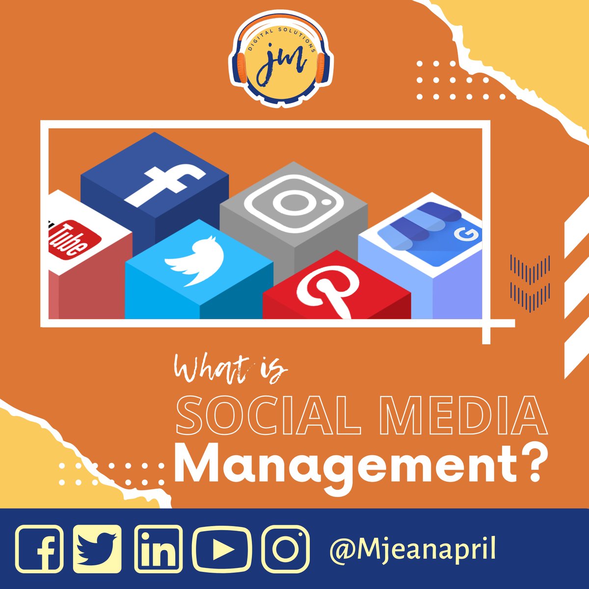 MJeanapril's tweet photo. 👉Social media management is responsible for any operation of any social media platforms that you focus and excel with.
#jmdigitalsolutions
#socialmedia
#socialmediamanagerservices
#socialmediamanagerjob
✔️ For more tips and updates, visit our pages on FB, IG, and LinkedIn too. https://t.co/CeLxAc1D4O