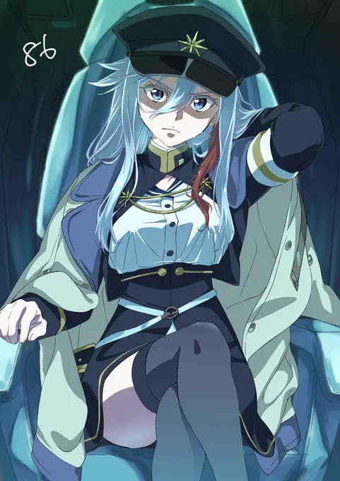 2クール目よろしくお願いいたします、、#エイティシックス 