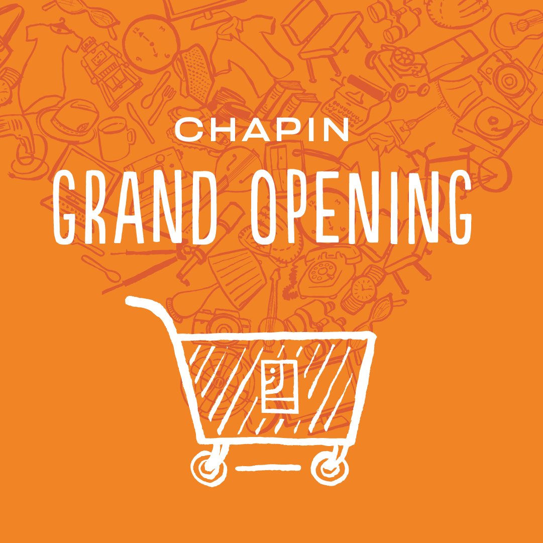 GoodwillSC's tweet image. Join us in Chapin, SC for the Grand Opening of our new store at 524 Columbia Avenue.

 Pre-Opening Viewing and Ribbon-Cutting: 
 Tuesday, October 5th from 4pm – 6pm
 Grand Opening:  Wednesday, October 6th at 9:00am
#GoodwillSC #GrandOpening #ChapinSC