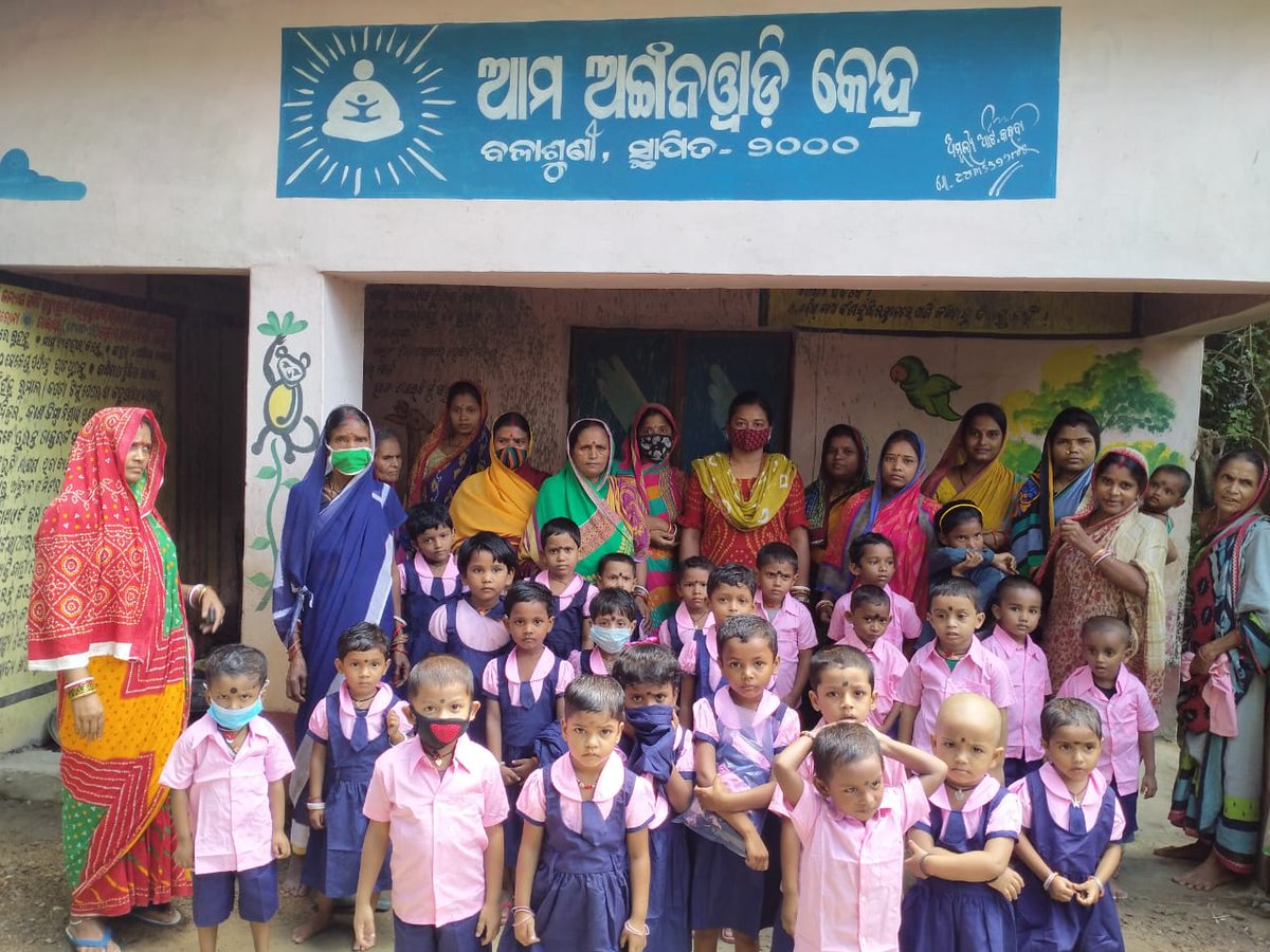 BhadrakDswo's tweet photo. Pre-School #uniform Distribution in different AWCs of Bhadrak District.
@DM_Bhadrak @WCDOdisha https://t.co/HRzx8NoMLb
