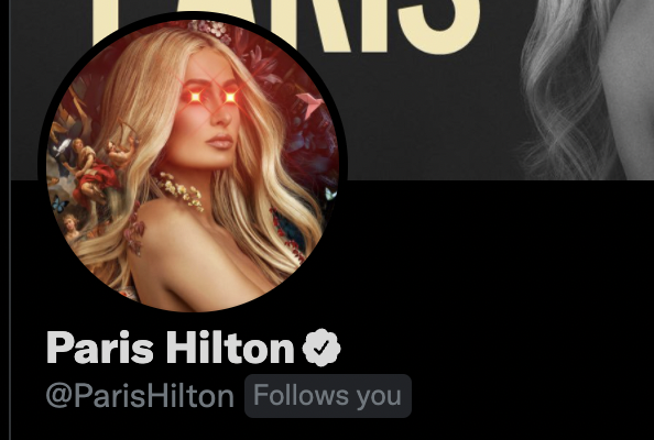 FarmK1ng's tweet photo. That's hot. @ParisHilton https://t.co/iw59X29fEI