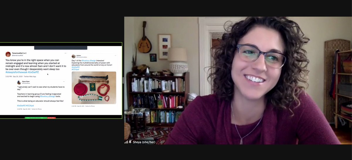 fearless leader <a href="/SheyaPZ/">Sheya</a> kicks us off for day two of the <a href="/Justice_xDesign/">JusticexDesign (JxD)</a> intensive 
.
.
today we begin with representation and why it matters 
.
.
#RepresentationMatters #JxDatPZ