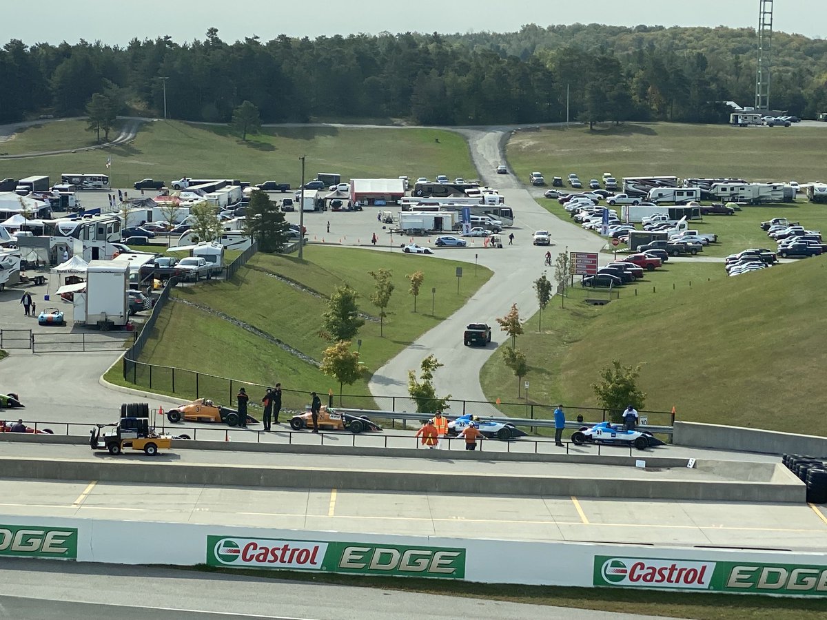 On mock grid. Heading out for qualifying in 5.