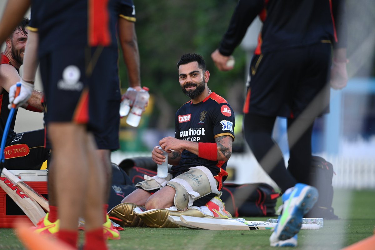 ZBharatOfficial's tweet photo. #PunjabKings के खिलाफ मुक़ाबले से पहले Virat Kohli ने की मैदान पर जमकर प्रैक्टिस, Social Media पर तस्वीर शेयर करते हुए लिखा ®️ E A D Y
#RCB #RBCvsPBKS #PBKSvsRCB #PBKS #IPL2021
@RCBTweets @PunjabKingsIPL @IPL @imVkohli https://t.co/GgF4aOWXXE