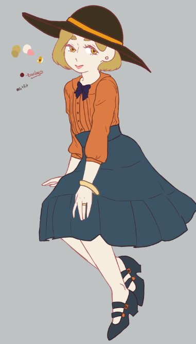 SinnamonFroggy's tweet photo. HERE'S A WIP
His name is Autumn. And I love him
(I looked up so many refs. JUST for the pose and so many lolita skirts for the way it would sit๐คฃ)
(I also popped little undergarments on him)
#Autumn #art #doodle #WIP #FallThemed https://t.co/9k7vtZQ4jU