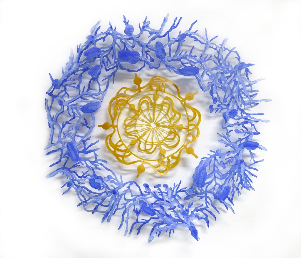 "In “Reveal: The Art of Reimagining Scientific Discovery,” Kamen chronicles her own artistic process while providing a space for self-reflection that enables viewers to see the relationship between science, art + their own creativity." bit.ly/3kX5qN0 #ArtScience #DataViz