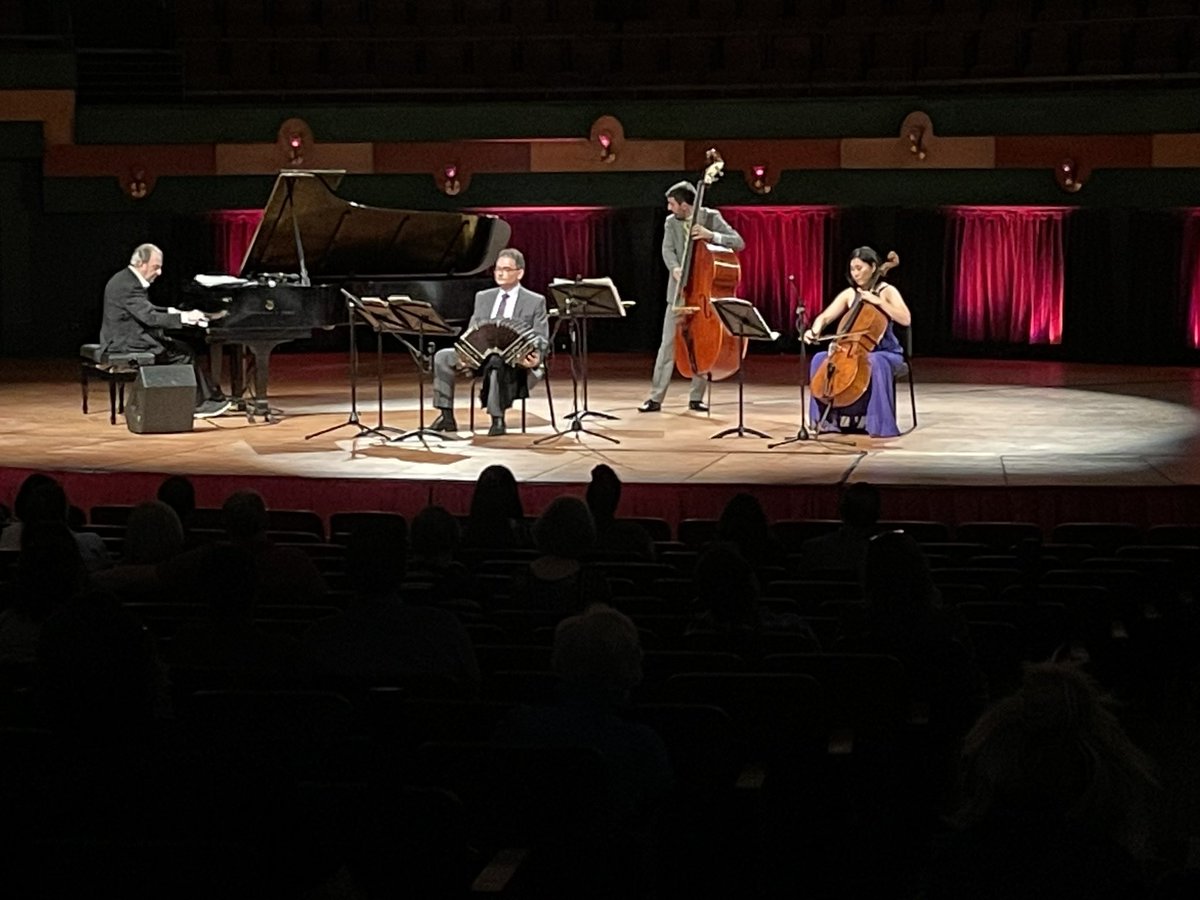 An unforgettable evening last night with the Pablo Ziegler Chamber Quartet and RADIOTANGO.  Live music is back!  #tamucc #islanderimpact #tango #furgasonbravo