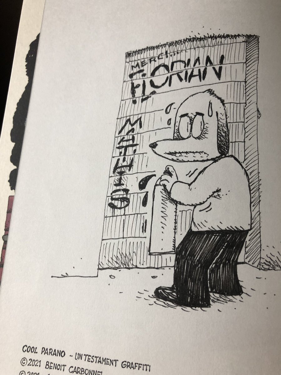 _fpopo's tweet photo. @LVT_RTL @EdMemePasMal BD super, auteur très sympa (en dédicace à Aix aujourd’hui),A lire! Merci à lui pour la dédicace https://t.co/SSIhoqnOmt