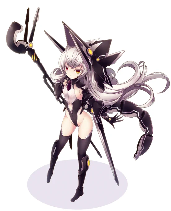 #メカ娘描きを増やそう 