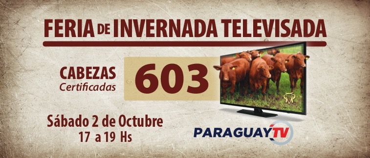 ParaguayTVHD's tweet photo. No te pierdas la feria de invernada de #SolaMarca
Canales 15.1 y 14 Aire Digital y HD
Canal 3 Copaco
Canal 18 Claro TV
Canal 43 Personal TV
Canales 3 y 603 Tigo
#ElPaísQueQueremosVer https://t.co/slpCIDzSov