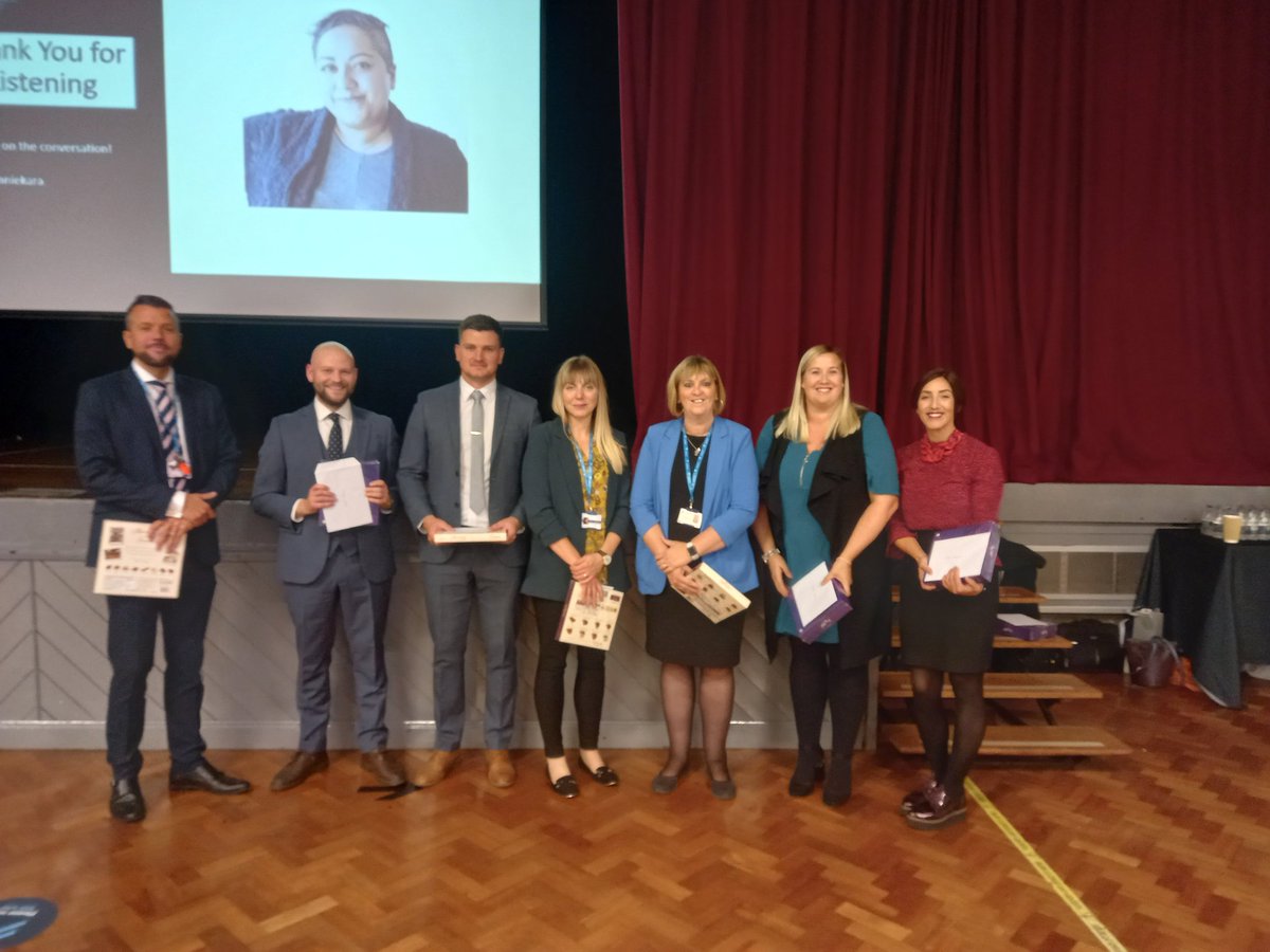 MikeCBrett's tweet photo. The real stars of today. Our brilliant facilitator team of Visiting Fellows. #ATTIECT @carolynk71 @AbbiWilliams19 @KnileTaylor @naomivharris @teamNHA @MrColesDrama @SWJRamsey @joe_morrin https://t.co/EARUiLV5D3