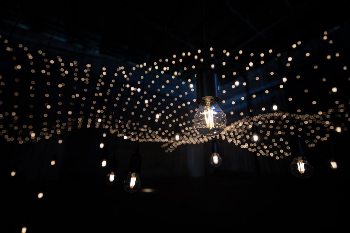 thebentway's tweet photo. Today's the day! Pulse Topology is now open to the public. Discover #PulseTO under the Gardiner at @ExPlaceTO, where thousands of lights will react in real time to the pulse of visitors' heartbeats. Photo by Jonathan Gazze. https://t.co/NV7Y1Cr42Y