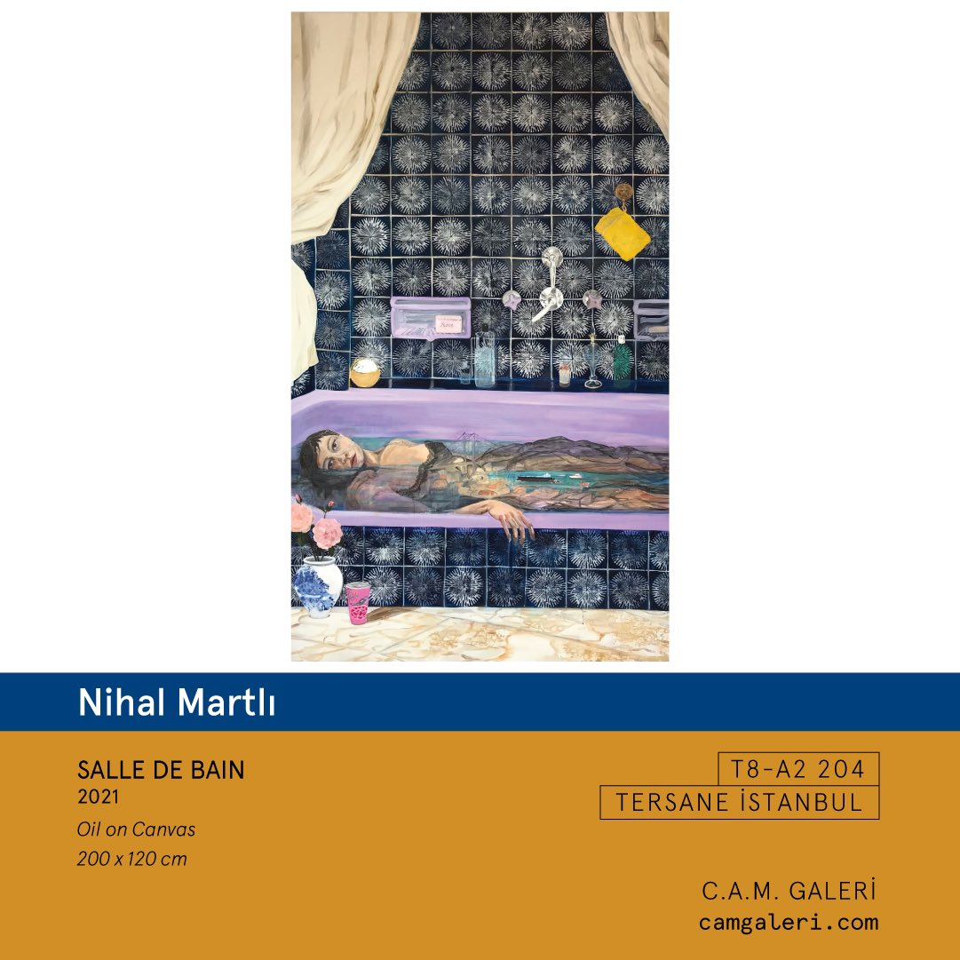 Contemporaryist's tweet photo. 16th edition of #Contemporaryistanbul welcomes C.A.M. Gallery at #Tersaneistanbul
▪ Nihal Martlı “Salle de Bain”
▪ Jochen Proehl “Aegean Memories Series”
You can visit https://t.co/2EEP8yrH5n for the 16th edition tickets.
#camgallery #ci16th #ci2021 #akbanksanat #mobilet https://t.co/kOjxdodXU8