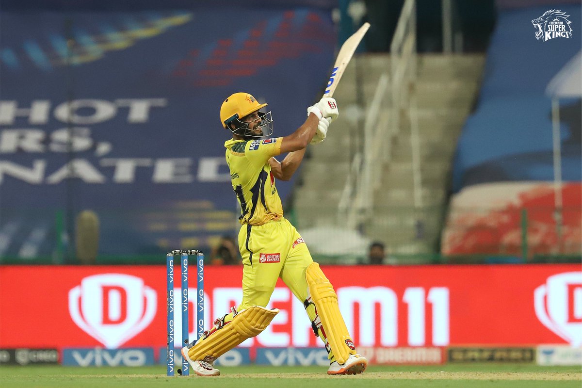 ChennaiIPL's tweet photo. TO(n)P Class = Rutu 😎

#RRvCSK #WhistlePodu #Yellove 🦁💛 https://t.co/xjFxVeH5kz