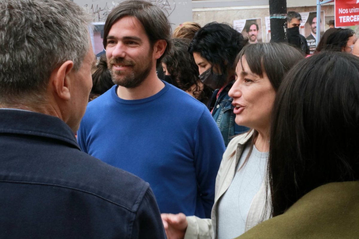 NicolasdelCano's tweet photo. En Lomas de Zamora lanzamos la campaña del @Fte_Izquierda.  Somos la tercera fuerza en la provincia y a nivel nacional, ahora vamos por diputadas y diputados de izquierda para fortalecer la lucha del pueblo trabajador contra el ajuste, el FMI y los dueños del país. https://t.co/Y6pxuMaNX6