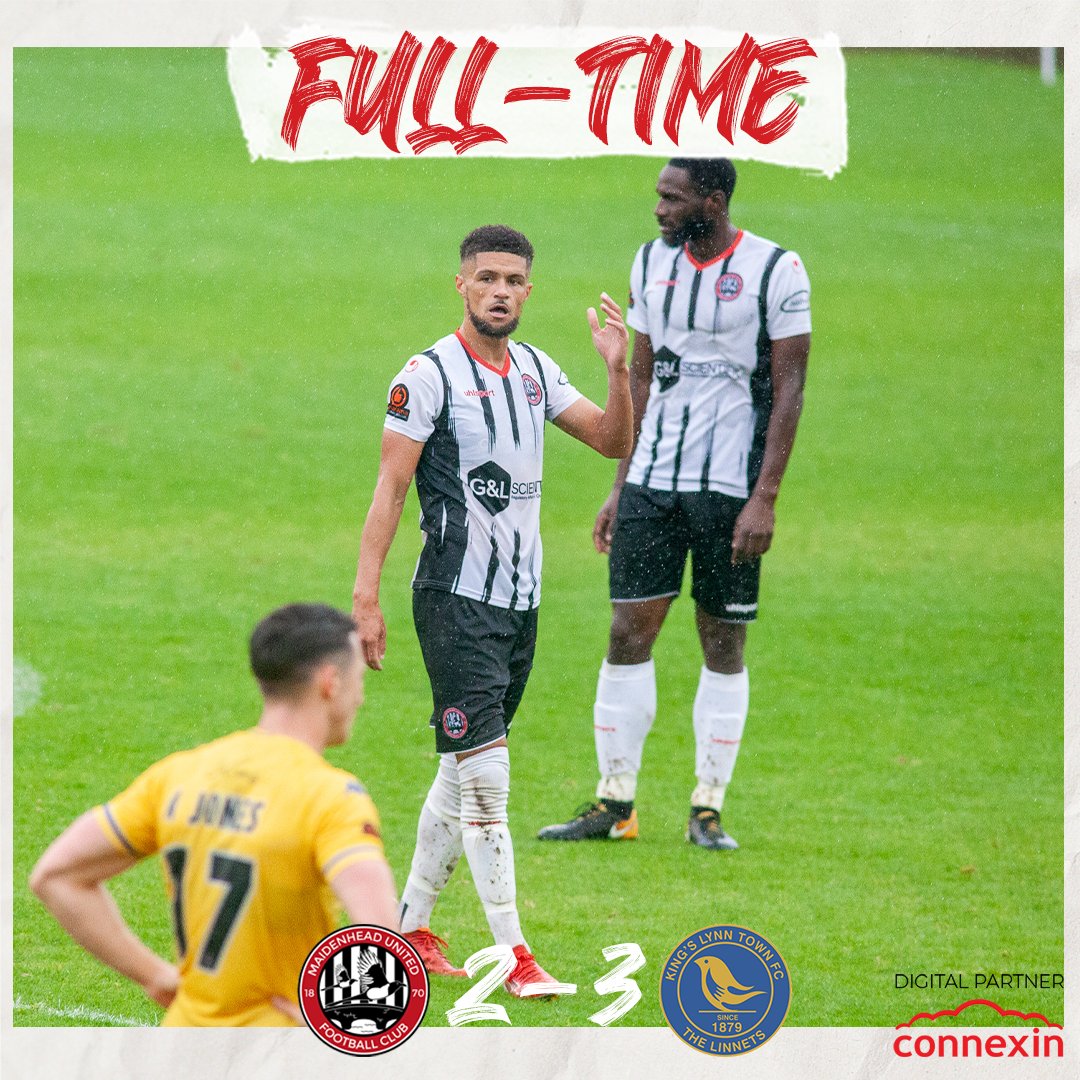 MUFCYorkRoad's tweet photo. It ends in defeat for Dev's men at York Road.

#WeAreMaidenhead https://t.co/HgGUqPPU6P