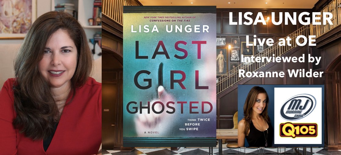 Lisa Unger (@lisaunger) on Twitter photo Tampa readers! Join me at the beautiful <a href="/OxfordExchange/">Oxford Exchange</a> 10/7 at 6:30pm. I'll be chatting w/ the lovely <a href="/RoxanneWilder/">Roxanne Wilder</a> <a href="/mjmorningshow/">MJ Morning Show</a> <a href="/MyQ105/">Q105</a>. We’ll be talking books, answering questions, and I’ll be signing! Plus, Champagne Bar. Can't wait to see you. Tix: bit.ly/39W8e6R Tampa readers! Join me at the beautiful <a href="/OxfordExchange/">Oxford Exchange</a> 10/7 at 6:30pm. I'll be chatting w/ the lovely <a href="/RoxanneWilder/">Roxanne Wilder</a> <a href="/mjmorningshow/">MJ Morning Show</a> <a href="/MyQ105/">Q105</a>. We’ll be talking books, answering questions, and I’ll be signing! Plus, Champagne Bar. Can't wait to see you. Tix: bit.ly/39W8e6R