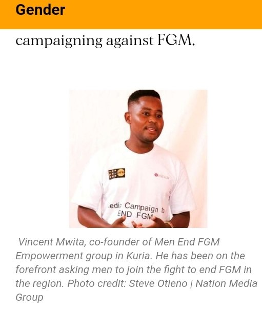 TunawezaEmpower's tweet photo. "Had i not been forced to do #FGM that i did not want, i would have continued with my studies and made my parents proud" says Sarah Bhoke in Kuria.
Catch our story on #SaturdayNation in our quest @TunawezaEmpower to working with survivors to #EndFGM
π
https://t.co/Z4CzP5EPat https://t.co/Jgdyx20XyC