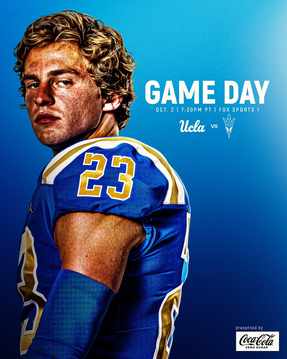 UCLAFootball's tweet photo. it’s GAMEDAY‼️

#GoBruins https://t.co/sUwak4elXy