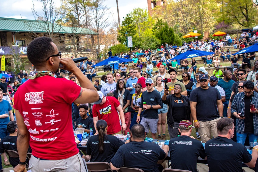 😍 ONE WEEK OUT 😍 Foodies &amp; beer lovers unite! Slingin' Wings is one week out and we have ZERO chill right now. We can't wait to get saucy on some wings and boogie down to live music! 

See you on October 9th, 2021! 

slinginwingsfestival.com⁠
⁠