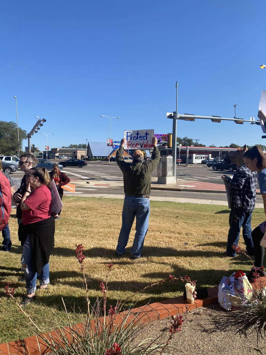 TechDemocrats's tweet photo. OCTOBER 2nd!! Are you marching today? Come out to Tim Cole Memorial Park (Univ and 19th) to join people all over the country protesting the overturn of Roe v. Wade! (10AM-1PM) https://t.co/pkHWZSCVBE