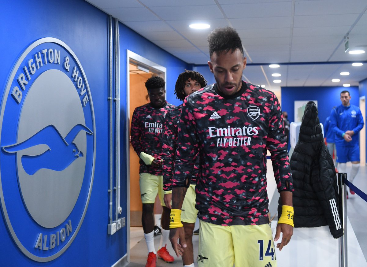 Arsenal's tweet image. Ready to go, @Auba 👊

#BHAARS