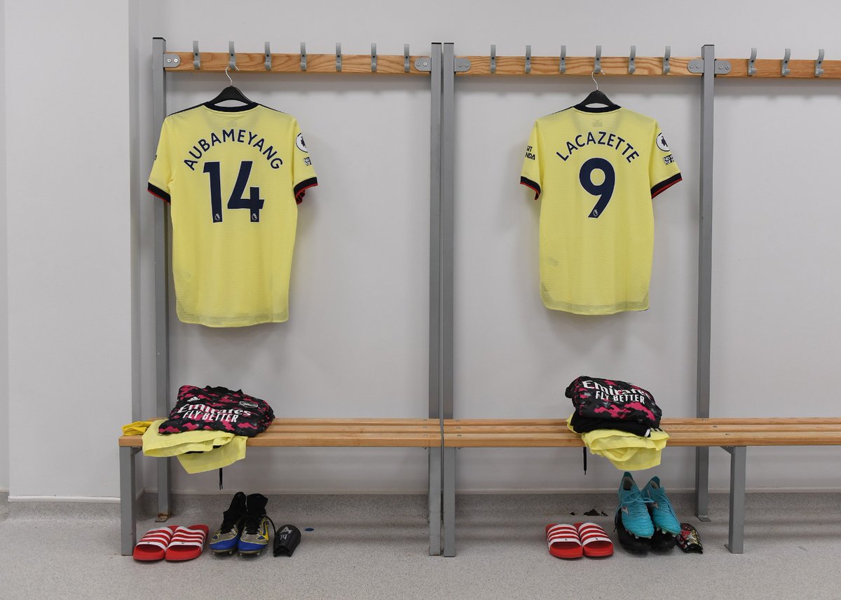 Arsenal's tweet image. Ready to go, @Auba 👊

#BHAARS