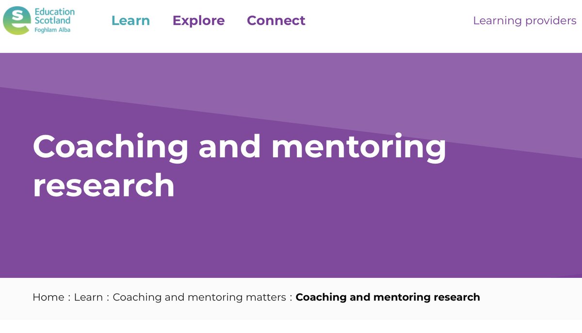 MargaretBarr1's tweet photo. #ThursdayResearch #ScotlandCoachingInEducation
Thank you to @EdScotPLL for sharing research on coaching and mentoring in education
@gcieducation
https://t.co/lTpgwDlyDH https://t.co/lXqMUVQaVr