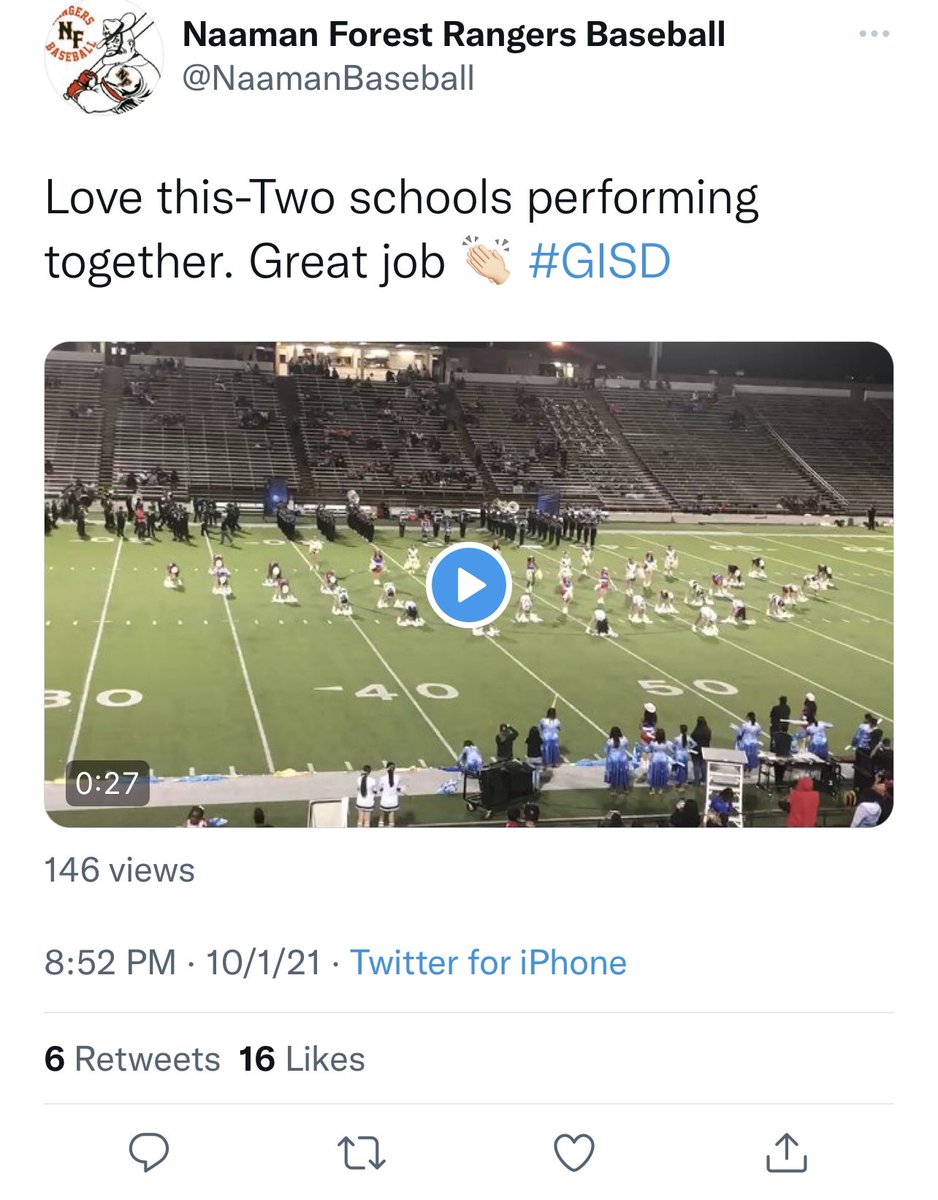 when both bands are small and embarrassing to their own school you do this. looks like middle school bands out there. 🤡