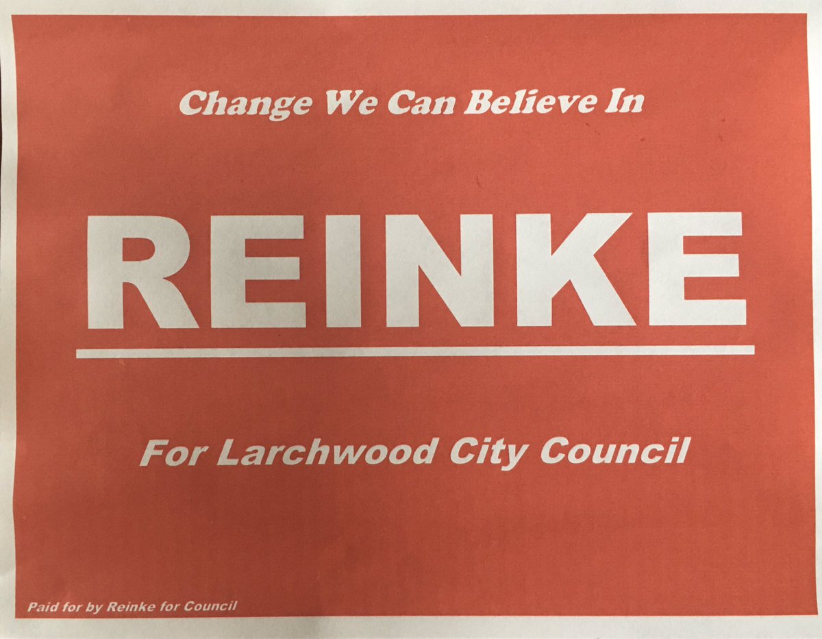Excited to officially kick off my campaign for Larchwood City Council election!
Election Day is Tuesday, November 2nd and the citizens of Larchwood have the opportunity to make a difference this year.
Election Day is only 30 days away.
Get out and Vote! https://t.co/rgmHVzih2l