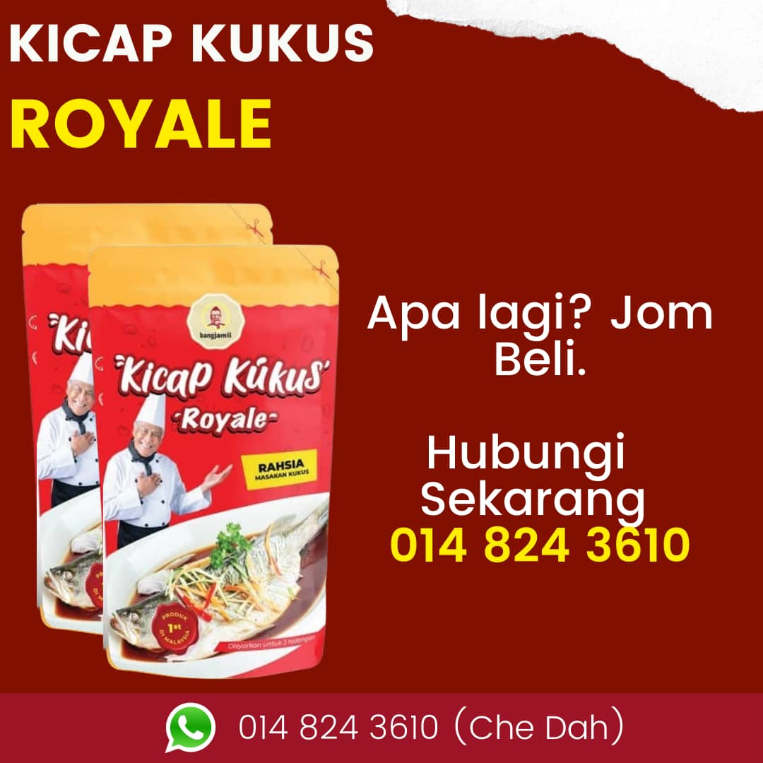 farhanfz's tweet photo. Korang peminat Oden tapi tak pandai buat? Peminat kicap tapi malas nak duduk lama-lama di dapur?

Senang je. Order Kicap Kukus Royale, kicap kukus pertama di Malaysia. Kukus dan terus makan je. Order di sini: https://t.co/yZtz0CH1lW https://t.co/D15VxCaVNf