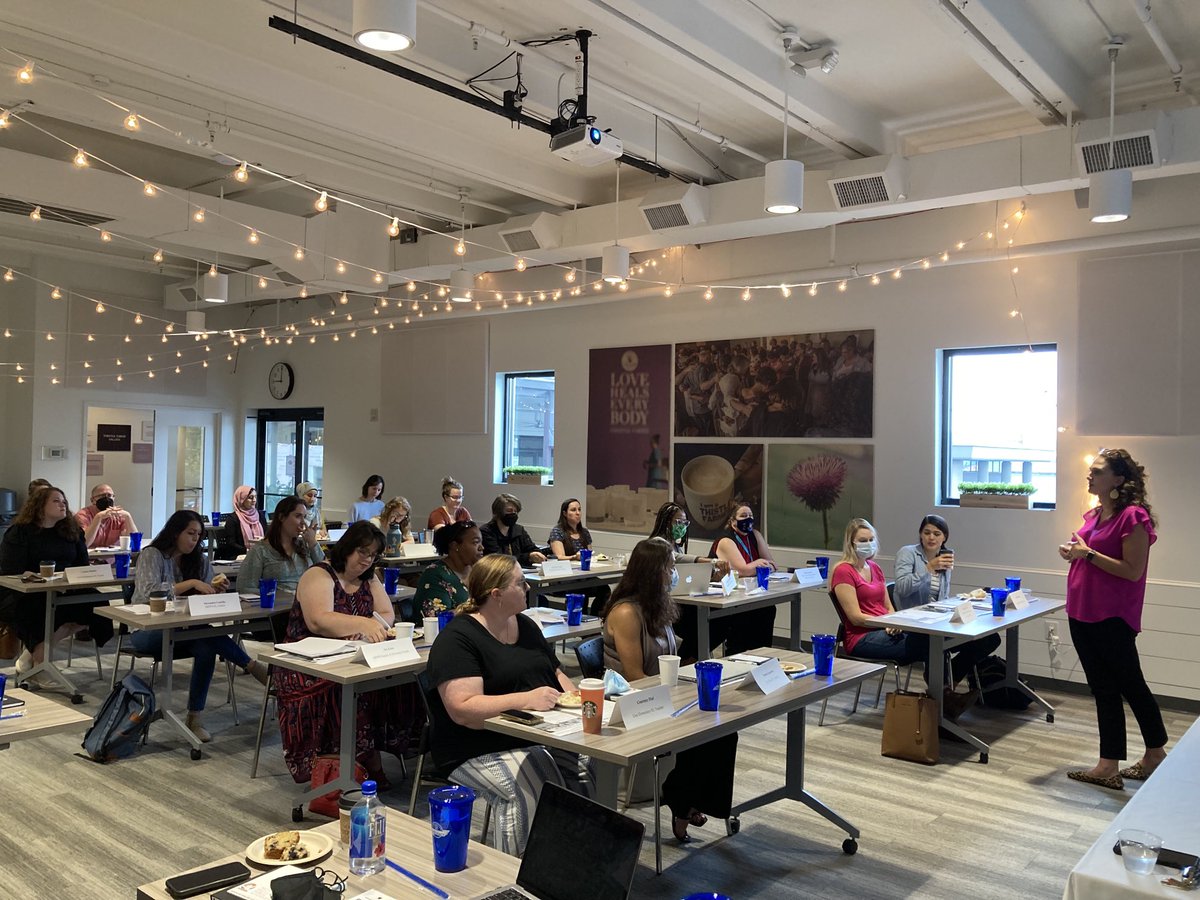 EdTrustTN's tweet photo. Excited to attend the #EdFundingforELs training hosted by ⁦@Molly_Stov⁩ &amp; Sam Singer from ⁦@VolStateSeal⁩ So many important leaders from ⁦@MetroSchools⁩ &amp; the community here today! #FundingMatters #EnglishLearners https://t.co/S8L6hMjahu