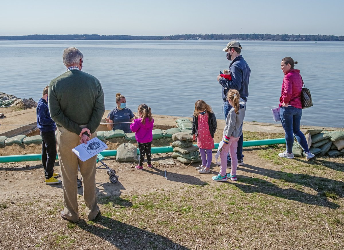 JRarchaeology's tweet photo. Next Saturday we will celebrate #VirginiaArchaeologyMonth! Join an archaeologist for a tour of the #JamesFort. Then stop by the excavations in progress, to experience the moment of discovery. After that, check out the #Archaearium. #ArchaeologyDay: https://t.co/WmqIqmiSpK https://t.co/qY3TP80Les