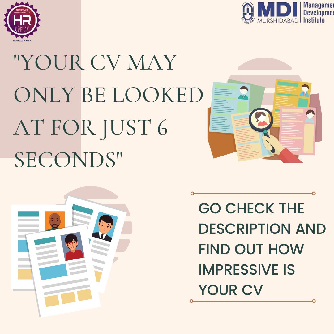 hrudbhav's tweet photo. The first point of contact between you and your recruiter is your CV. 
we are sharing the link to an effective CV score calculator for you to know the true health of your cv. ( Saving your time, right). 
check out the link to know your score 
https://t.co/B4obw9rBEY https://t.co/XGxTM207Mh