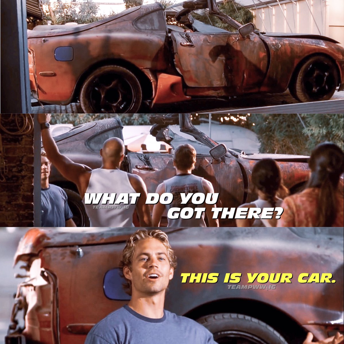 teampww's tweet photo. this is your car. ๐ช๐ฝ
#teampww #paulwalker #alwaysinourhearts #fasfamily https://t.co/8f0UdgLxJo