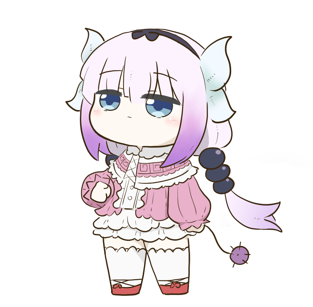 カンナ「今回はメイドラゴンのカンナちゃんです。#小林さんちのメイドラゴン 」|nyaruのイラスト