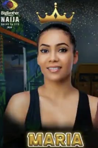 LadyViiick's tweet photo. Maria 🦋is the only housemate who left the house but still stayed in the show for 72 days. E choke #MariaChike #BBNaija #unstoppablemaria https://t.co/M8qleBpweP